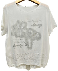 Футболки женские БАТАЛ оптом 53128649 7386-58