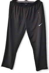 Спортивные штаны мужские БАТАЛ (черный) оптом 07612943 03-16