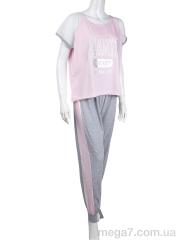 Пижама, Пижама-ОК оптом 1600-025 (04064) pink
