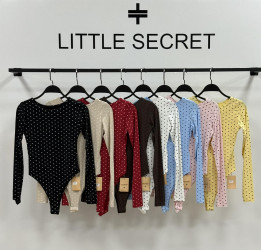 Боді жіночі (чорний) оптом Little Secret