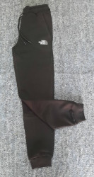 Спортивные штаны мужские на флисе (черный) оптом Турция 48601792 03-20