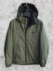 Куртки демисезонные мужские PANDA (зеленый) оптом 12506473 L62321-1-35
