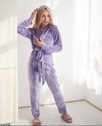 Ночные пижамы женские БАТАЛ оптом 84501723 0346-15