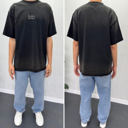 Футболки чоловічі оптом THREE BLACK