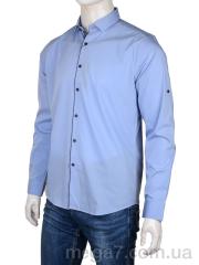 Рубашка, Enrico оптом SDK7367 l.blue