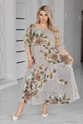 Платья женские БАТАЛ оптом Италия 68740531 2050-71