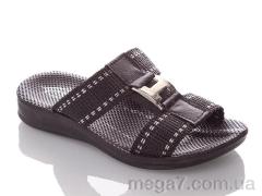 Шлепки, DeMur оптом K26-H black-white (24-30)