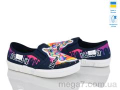 Слипоны, LiBang оптом Paris 363-289 синій