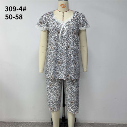 Ночные пижамы женские БАТАЛ оптом 24785390 309-4-15