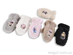 Варежки, Королева оптом L9-06 mix