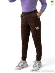 Спортивные брюки, Sport style оптом 100231 шоколад mu
