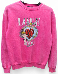 Свитшоты женские на флисе оптом 75120638 7057-166