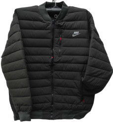 Куртки демисезонные мужские БАТАЛ (хаки) оптом 53209784 2356-21