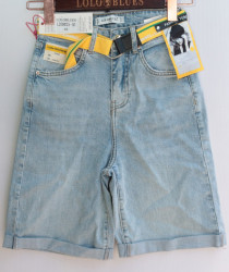 Шорты джинсовые женские LOLOBLUES оптом 70963821 L208-44
