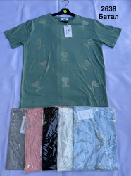 Футболки женские БАТАЛ оптом 25709863 2638-11