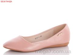 Балетки, QQ shoes оптом XF27-1 pink