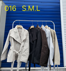 Пальто женские (серый) оптом 46130789 016-121