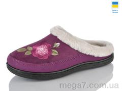 Тапки, Lot Shoes оптом T01 фіолет