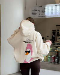 Худи женские на флисе оптом 03174825 948-98