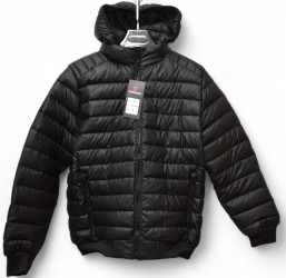 Куртки демисезонные мужские LINKEVOGUE (черный) оптом 45861397 F03-15