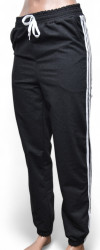 Спортивные штаны женские (серый) оптом 45726108 03-23