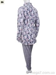 Пижама, BIG оптом --- 3878-12601-1 grey