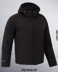 Куртки зимние мужские REMAIN (черный) оптом 43150286 3080-4