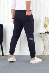 Спортивні штани чоловічі (темно-синій) оптом 2BRO 