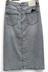 Юбки джинсові жіночі ПОЛУБАТАЛ оптом Super jeans