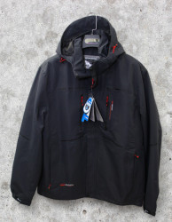 Куртки демисезонные мужские AUDSA БАТАЛ (серый) оптом 32915670 VA23031-8-108