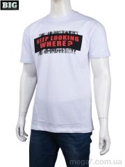 Футболка, BIG оптом 3707-163-4 white