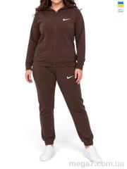 Спортивный костюм, Sport style оптом 111-1023(1)NI шоколадний
