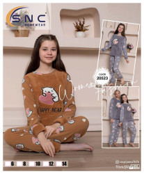 Ночные пижамы детские на флисе оптом 41752893 20523-16