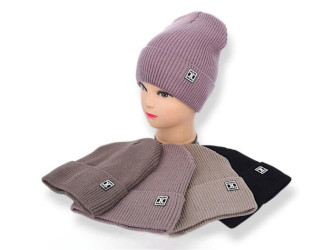 Шапки жіночі на флісі оптом ANGELICA 