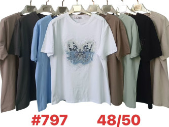 Футболки женские ПОЛУБАТАЛ оптом 62945730 797-59