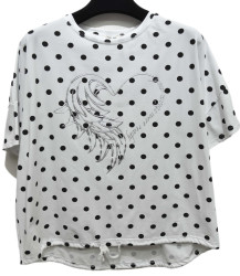 Футболки жіночі БАТАЛ оптом Kiss Me 