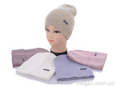 Шапка, Angelica оптом SY005-4 mix