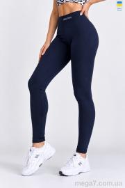 Лосины, Sport style оптом 700MU синій