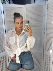 Рубашки женские оптом 39584102 373-16