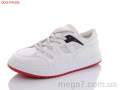 Кроссовки, QQ shoes оптом BK76 white