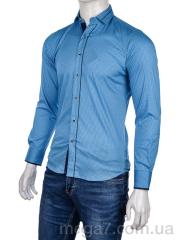 Рубашка, Enrico оптом Enrico  2383 blue