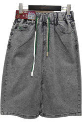 Юбки джинсовые женские БАТАЛ оптом 13270486 81983-130