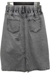 Спідниці джинсові жіночі БАТАЛ оптом 