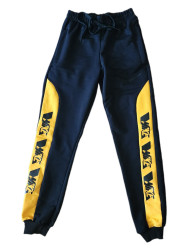 Спортивные штаны подростковые (dark blue)  оптом 76938204 02-6