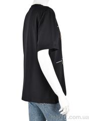 Футболка, Мир оптом 4049-03-1 black