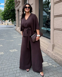 Костюми жіночі БАТАЛ оптом VISCOSE