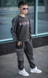 Спортивные костюмы юниор (graphite) оптом 54801396 2148-13