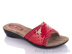 Шлепки, DeMur оптом K26-810 red (30-35)