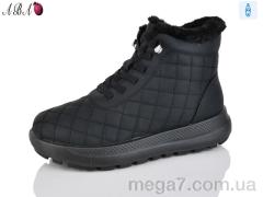 Ботинки, Aba оптом 60955 black