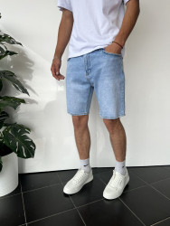 Шорти джинсові чоловічі I8DENIM оптом THREE BLACK 